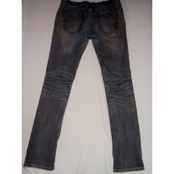Women's BKE Buckle Fit Number 46 Denim Jeans Size 28 X 32 Very Worn - Picture 13 of 16